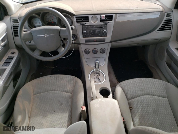 2008 Chrysler Sebring LX with VIN 1C3LC46K98N186712, listed as a Copart auction lot 57504444 with 170,917 mi miles and Clean Title. Bid and sale history available at carsss.com. Image 8.