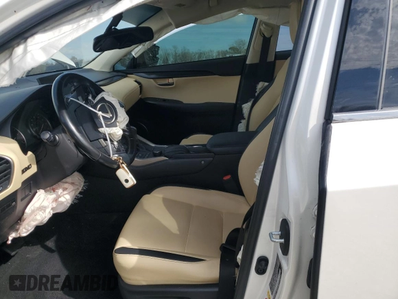 2017 Lexus NX with VIN JTJYARBZ2H2071455, listed as a Copart auction lot 43313885 with 110,816 mi miles and Salvage Title. Bid and sale history available at carsss.com. Image 7.