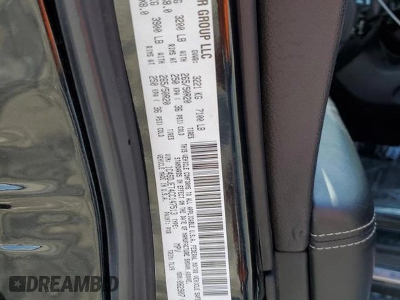 2012 Dodge Durango Citadel z VIN 1C4SDJET4CC147513, wystawiony jako Copart lot #56236205 z przebiegiem 125 983 mil mil oraz Szkoda całkowita • Salvage title. Historia ofert i sprzedaży dostępna na DreamBid. Obrazek 13.