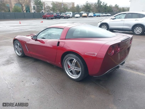 2007 Chevrolet Corvette with VIN 1G1YY26U575119993, listed as a IAAI auction lot 41793229 with 76,599 mi miles. Bid and sale history available at carsss.com. Image 3.