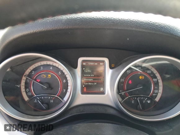 2014 Dodge Journey R/T z VIN 3C4PDCEG6ET247267, wystawiony jako Copart lot #54131685 z przebiegiem 131 811 mil mil oraz Czysty tytuł • Clean title. Historia ofert i sprzedaży dostępna na DreamBid. Obrazek 9.