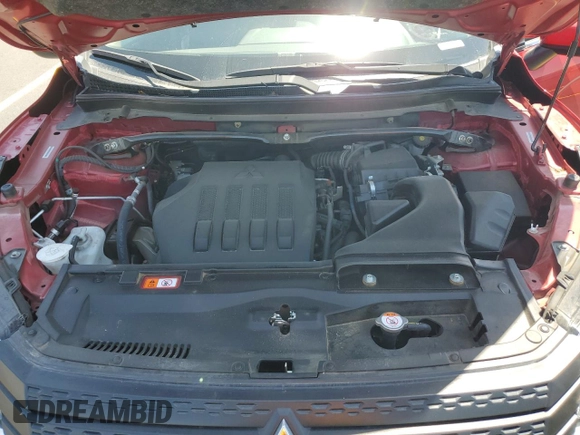2024 Mitsubishi Eclipse Cross ES with VIN JA4ATUAA7RZ001708, listed as a Copart auction lot 58759225 with 19,379 mi miles and Salvage title. Bid and sale history available at DreamBid. Image 12.