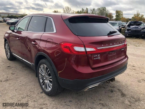 2017 Lincoln MKX Reserve with VIN 2LMPJ8LR5HBL48147, listed as a Copart auction lot 74325324 with NaN miles and Clean Title. Bid and sale history available at carsss.com. Image 2.