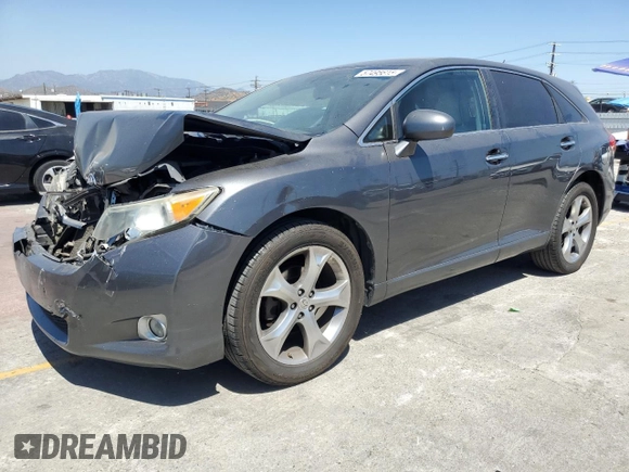 2012 Toyota Venza LE with VIN 4T3ZK3BB4CU046867, listed as a Copart auction lot 57495615 with 199,115 mi miles and Salvage title. Bid and sale history available at DreamBid. Image 1.