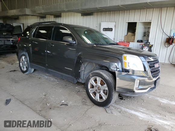 2017 GMC Terrain SLE with VIN 2GKFLTEK1H6249332, listed as a Copart auction lot 54081835 with 122,408 mi miles and Clean Title. Bid and sale history available at carsss.com. Image 4.