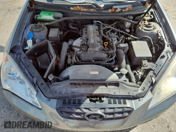 2010 Hyundai Genesis Coupe with VIN KMHHT6KD9AU028740, listed as a Copart auction lot 62997005 with 210,161 mi miles and Clean title. Bid and sale history available at DreamBid. Image 11.
