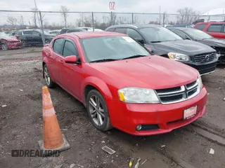 2011 Dodge Avenger Heat with VIN 1B3BD1FGXBN528532, listed as a IAAI auction lot 41572464 with 184,612 mi miles and . Bid and sale history available at DreamBid. Image 1.