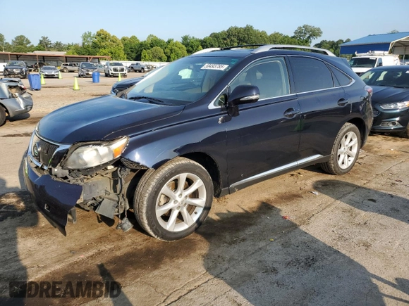 2010 Lexus RX 350 z VIN 2T2ZK1BA4AC020011, wystawiony jako Copart lot #58493785 z przebiegiem 226 424 mil mil oraz Szkoda całkowita • Salvage title. Historia ofert i sprzedaży dostępna na DreamBid. Obrazek 1.