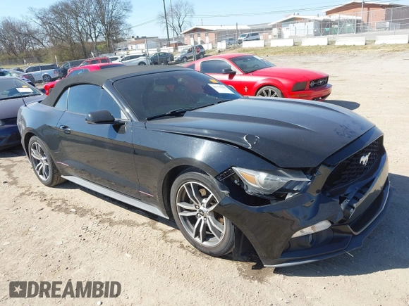 2015 Ford Mustang EcoBoost Premium with VIN 1FATP8UH5F5392630, listed as a IAAI auction lot 41770302 with 109,660 mi miles and . Bid and sale history available at DreamBid. Image 1.