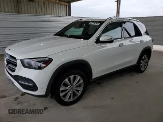 2021 Mercedes-Benz GLE 350 z VIN 4JGFB4JBXMA517684, wystawiony jako Copart lot #43601454 z przebiegiem 25 761 mil mil oraz Czysty tytuł • Clean title. Historia ofert i sprzedaży dostępna na DreamBid. Obrazek 1.