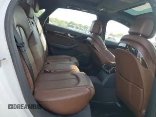2015 Audi A8 4.0T with VIN WAU32AFD6FN006093, listed as a Copart auction lot 55259555 with 100,838 mi miles and Salvage title. Bid and sale history available at DreamBid. Image 10.