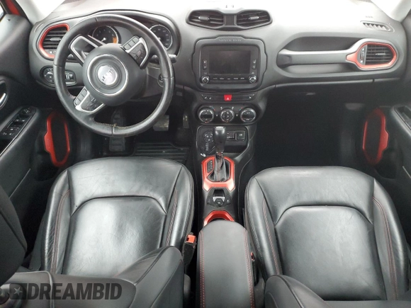 2015 Jeep Renegade Trailhawk with VIN ZACCJBCT2FPB39142, listed as a Copart auction lot 47381155 with 121,530 mi miles and Clean Title. Bid and sale history available at DreamBid. Image 8.