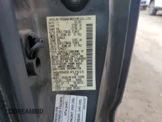 2005 Nissan Frontier SE with VIN 1N6AD06U05C457655, listed as a Copart auction lot 50986215 with 85,311 mi miles and Salvage title. Bid and sale history available at DreamBid. Image 14.