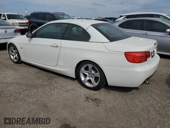 2013 BMW 3 Series 335i with VIN WBADX7C53DJ589247, listed as a Copart auction lot 76715834 with 59,073 mi miles and Salvage Title. Bid and sale history available at DreamBid. Image 2.