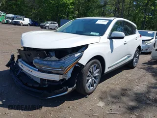 2024 Acura RDX Technology with VIN 5J8TC2H57RL017388, listed as a IAAI auction lot 42236007 with 14,261 mi miles and . Bid and sale history available at DreamBid. Image 2.