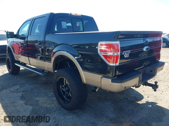2012 Ford F-150 XL with VIN 1FTFW1CF3CFC38487, listed as a IAAI auction lot 41876290 with 152,508 mi miles. Bid and sale history available at carsss.com. Image 3.