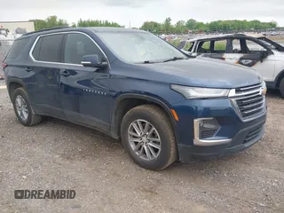 2022 Chevrolet Traverse LT Cloth with VIN 1GNERGKW1NJ129489, listed as a IAAI auction lot 42366174 with 47,340 mi miles and . Bid and sale history available at DreamBid. Image 1.