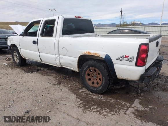 2005 Chevrolet Silverado 1500 with VIN 1GCEK19VX5E240607, listed as a Copart auction lot 50742185 with 190,195 mi miles and Salvage Title. Bid and sale history available at DreamBid. Image 2.