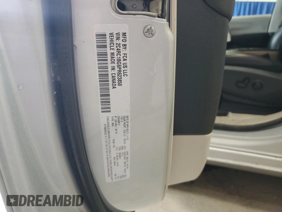2023 Chrysler Pacifica Touring L с VIN 2C4RC1BG6PR623850, выставлен на аукционе Copart как лот 61487295 с пробегом 60 028 миль миль и Чистый • Clean title. История ставок и продаж доступна на DreamBid. Изображение 13.