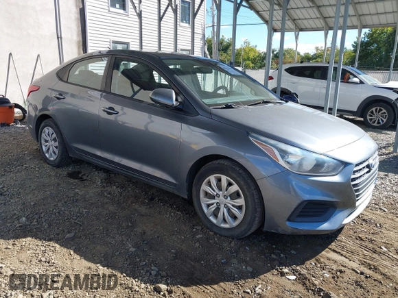 2019 Hyundai Accent SE with VIN 3KPC24A34KE087144, listed as a IAAI auction lot 40611683 with 86,276 mi miles. Bid and sale history available at carsss.com. Image 1.