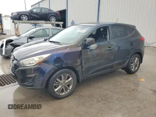 2015 Hyundai Tucson GLS with VIN KM8JT3AF9FU002360, listed as a Copart auction lot 45791245 with 44,485 mi miles and Salvage Title. Bid and sale history available at DreamBid. Image 1.