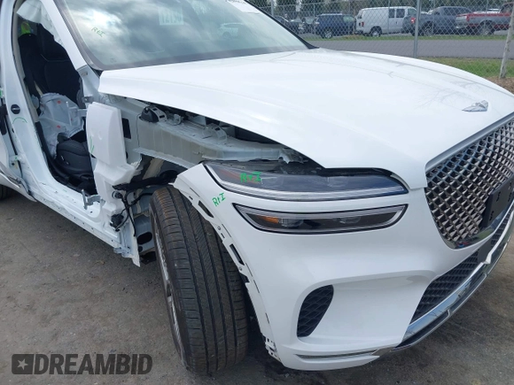 2024 Genesis GV70 2.5T with VIN 5NMMADTB8RH014051, listed as a IAAI auction lot 42016285 with 9,671 mi miles and . Bid and sale history available at DreamBid. Image 6.