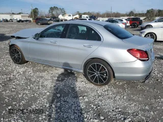 2020 Mercedes-Benz C with VIN W1KWF8DB7LR575902, listed as a Copart auction lot 42640315 with 91,293 mi miles and Salvage Title. Bid and sale history available at carsss.com. Image 2.