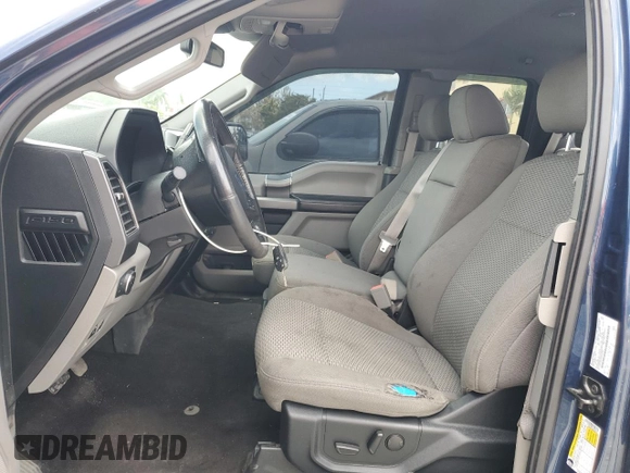 2019 Ford F-150 XL with VIN 1FTEX1EP1KKC63781, listed as a Copart auction lot 55036455 with 0 mi miles and Salvage Title. Bid and sale history available at carsss.com. Image 7.