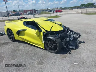 2020 Chevrolet Corvette 3LT z VIN 1G1Y82D45L5118601, wystawiony jako IAAI lot #36915664 z przebiegiem Nie podano mil oraz . Historia ofert i sprzedaży dostępna na DreamBid. Obrazek 1.