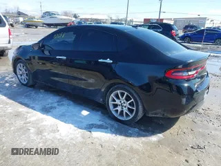 2013 Dodge Dart Limited with VIN 1C3CDFCA5DD340076, listed as a IAAI auction lot 41907098 with 194,527 mi miles. Bid and sale history available at carsss.com. Image 3.
