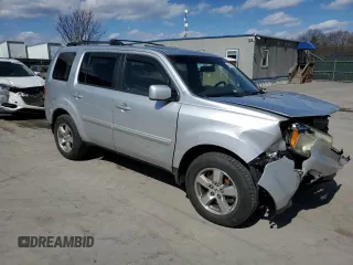 2009 Honda Pilot EX-L with VIN 5FNYF48559B020820, listed as a Copart auction lot 50194345 with 0 mi miles and Salvage Title. Bid and sale history available at carsss.com. Image 4.