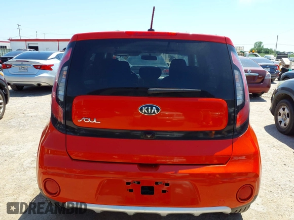 2019 Kia Soul + with VIN KNDJP3A53K7022595, listed as a IAAI auction lot 42045329 with 104,487 mi miles. Bid and sale history available at carsss.com. Image 16.