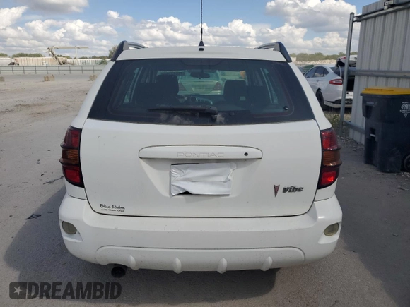 2005 Pontiac Vibe with VIN 5Y2SL63845Z464612, listed as a Copart auction lot 71813194 with 161,611 mi miles and Clean Title. Bid and sale history available at DreamBid. Image 6.