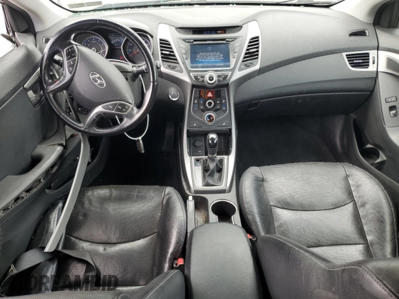 2014 Hyundai Elantra z VIN KMHDH6AH5EU023898, wystawiony jako Copart lot #57201485 z przebiegiem 115 101 mil mil oraz Szkoda całkowita • Salvage title. Historia ofert i sprzedaży dostępna na DreamBid. Obrazek 8.