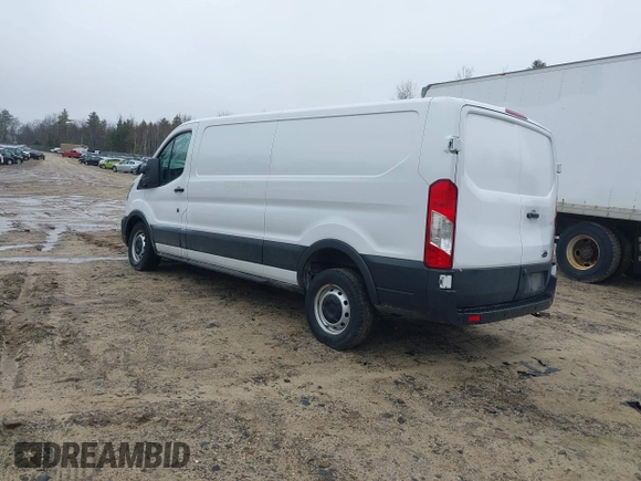 2023 Ford Transit Cargo with VIN 1FTBR1Y80PKA22691, listed as a IAAI auction lot 41789744 with 35,748 mi miles and . Bid and sale history available at DreamBid. Image 3.