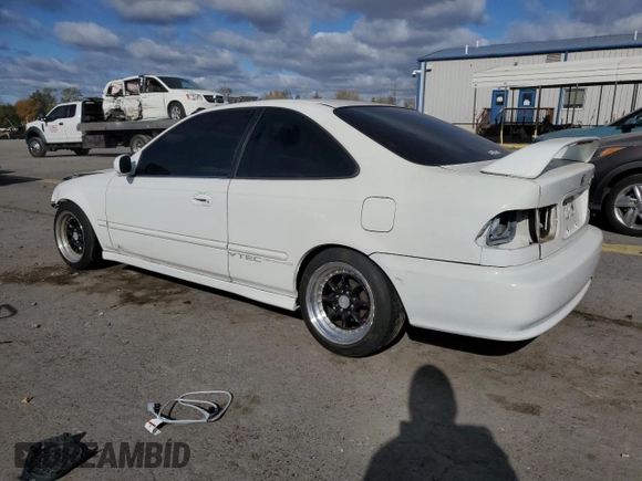 2000 Honda Civic EX with VIN 1HGEJ8241YL019024, listed as a Copart auction lot 75233004 with 159,719 mi miles and Salvage Title. Bid and sale history available at carsss.com. Image 2.