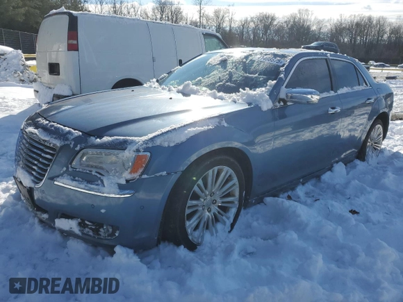 2011 Chrysler 300 with VIN 2C3CA6CT7BH580966, listed as a Copart auction lot 41408675 with 167,991 mi miles and Salvage Title. Bid and sale history available at carsss.com. Image 1.