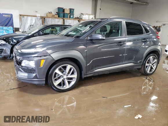 2019 Hyundai Kona Limited with VIN KM8K3CA58KU265753, listed as a Copart auction lot 50829675 with 70,867 mi miles and Salvage Title. Bid and sale history available at carsss.com. Image 1.