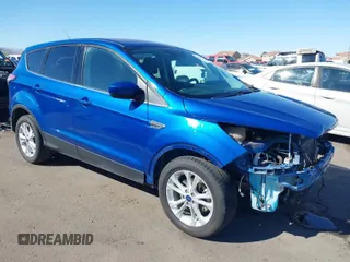 2017 Ford Escape SE with VIN 1FMCU0GD5HUC95171, listed as a IAAI auction lot 41871493 with 55,388 mi miles. Bid and sale history available at carsss.com. Image 1.