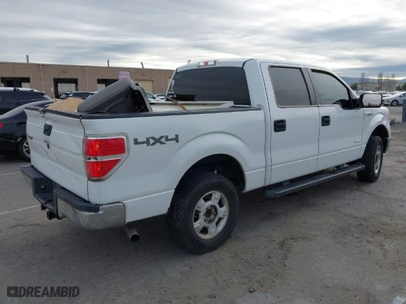 2013 Ford F-150 XL with VIN 1FTFW1ET1DFB38621, listed as a IAAI auction lot 41719237 with 254,317 mi miles. Bid and sale history available at carsss.com. Image 4.