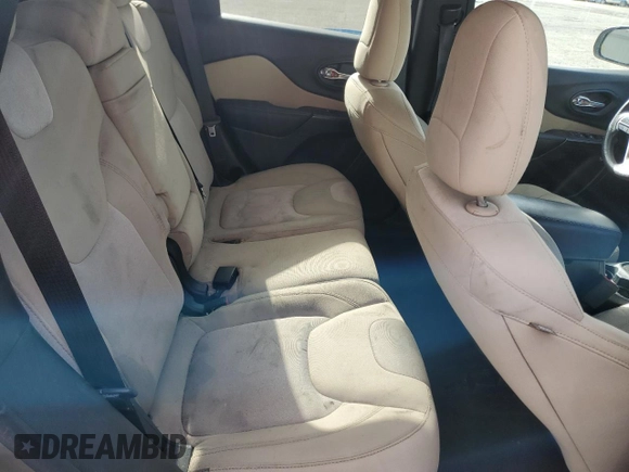 2017 Jeep Cherokee Altitude with VIN 1C4PJMAS7HW512463, listed as a Copart auction lot 45341865 with 90,178 mi miles and Salvage title. Bid and sale history available at DreamBid. Image 12.