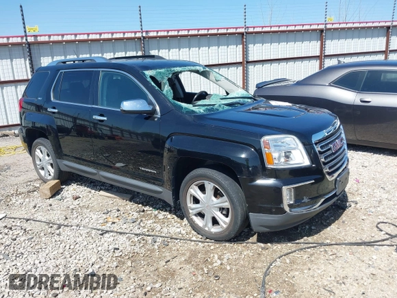 2016 GMC Terrain SLT z VIN 2GKFLUE34G6228035, wystawiony jako IAAI lot #41971688 z przebiegiem 94 578 mil mil oraz . Historia ofert i sprzedaży dostępna na DreamBid. Obrazek 1.