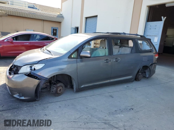 2013 Toyota Sienna LE AAS with VIN 5TDKK3DC0DS404489, listed as a Copart auction lot 56990105 with Not provided miles and Salvage title. Bid and sale history available at DreamBid. Image 1.