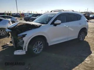 2024 Mazda CX-5 2.5 S Select Package with VIN JM3KFBBM7R0368697, listed as a Copart auction lot 45839155 with 14,749 mi miles and Salvage Title. Bid and sale history available at carsss.com. Image 1.