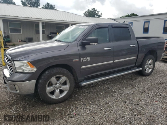 2018 Ram 1500 Big Horn with VIN 1C6RR7LT7JS281562, listed as a Copart auction lot 57679885 with 119,213 mi miles and Salvage title. Bid and sale history available at DreamBid. Image 1.