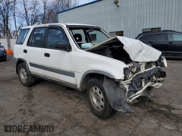 2000 Honda CR-V LX with VIN JHLRD1842YS005843, listed as a Copart auction lot 51677025 with 294,710 mi miles and Salvage Title. Bid and sale history available at carsss.com. Image 4.