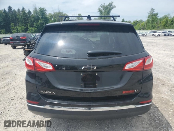 2018 Chevrolet Equinox LT with VIN 2GNAXJEV3J6329950, listed as a Copart auction lot 64434345 with 110,064 mi miles and Salvage title. Bid and sale history available at DreamBid. Image 6.