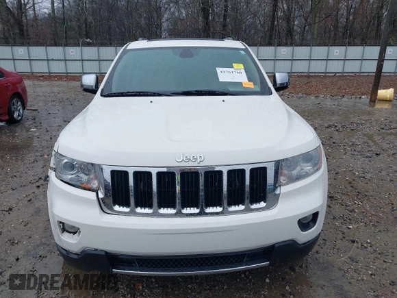2012 Jeep Grand Cherokee Limited with VIN 1C4RJEBG7CC270910, listed as a IAAI auction lot 41761760 with 124,785 mi miles. Bid and sale history available at carsss.com. Image 12.
