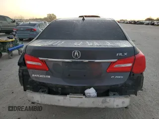 2016 Acura RLX Tech Pkg with VIN JH4KC1F52GC000193, listed as a Copart auction lot 77544644 with 182,894 mi miles and Salvage Title. Bid and sale history available at carsss.com. Image 6.