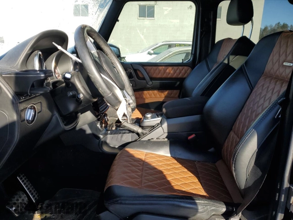 2017 Mercedes-Benz G-Class AMG G 63 with VIN WDCYC7DF4HX282139, listed as a Copart auction lot 87757085 with 78,011 mi miles and Clean Title. Bid and sale history available at carsss.com. Image 7.